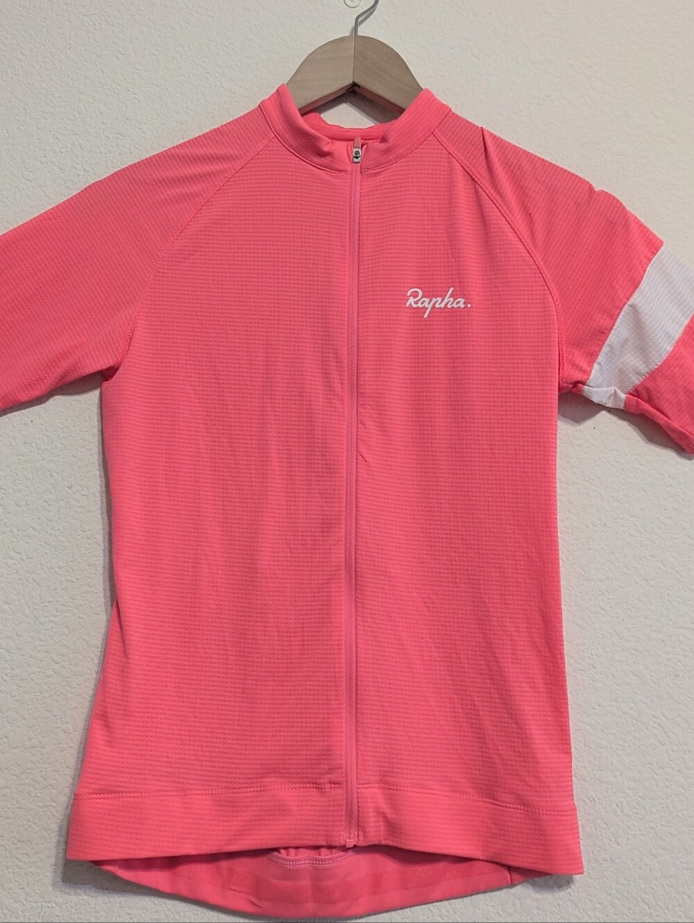 Rapha Women's Core Lightweight Jersey- Pink - Size Small Cycling EUC